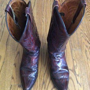 Men's snip toe western boots